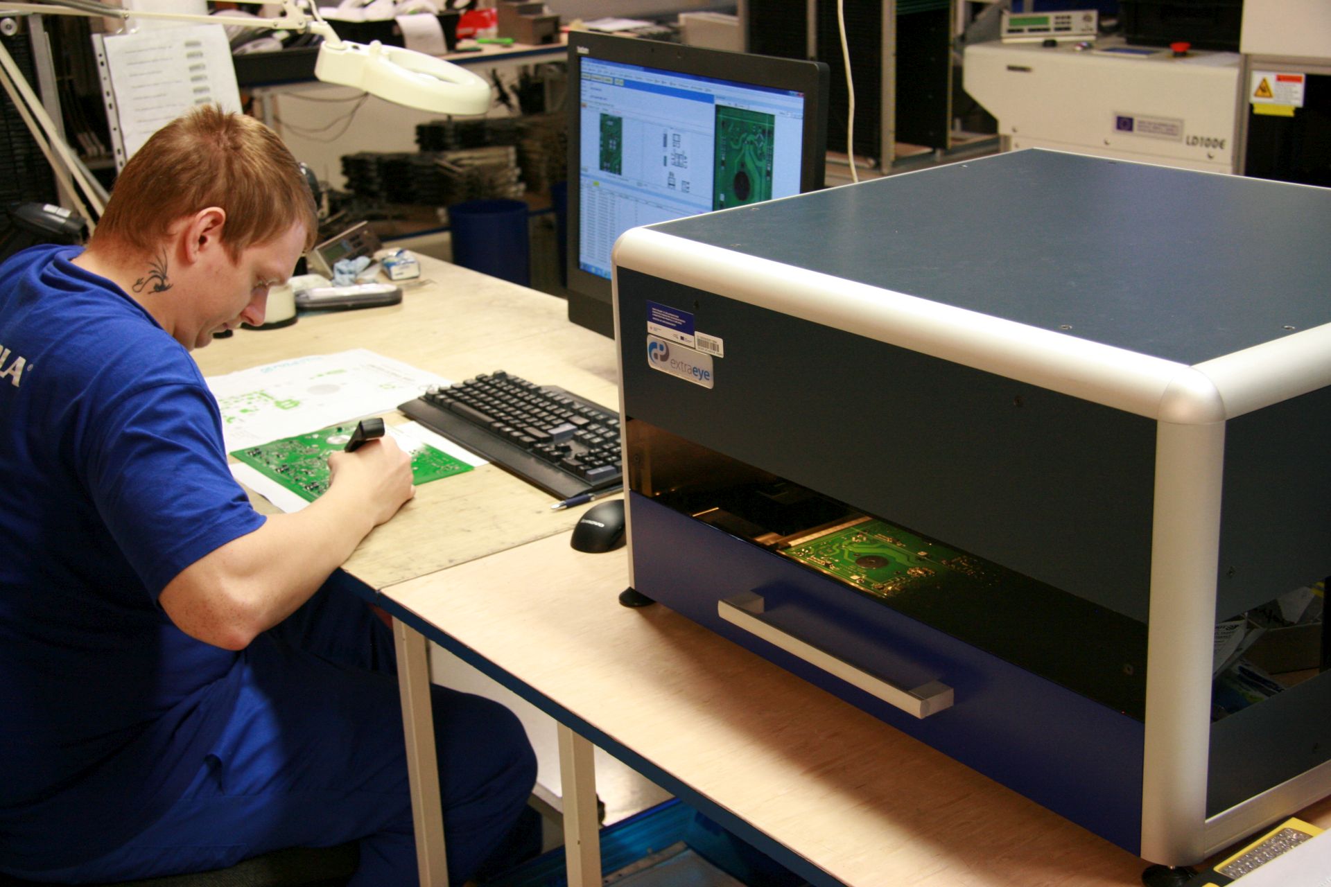 Verifikátor prvního kusu ExtraEye